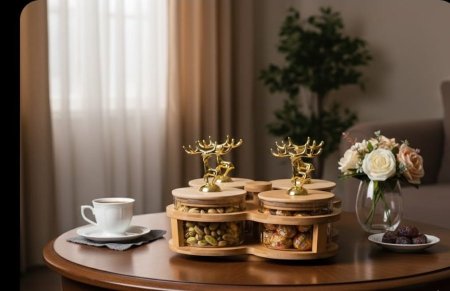 طقم ضيافه مكسرات