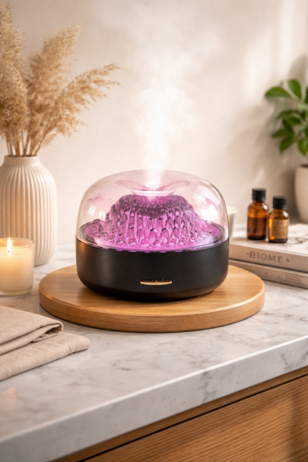 مبخره عصريه بألوان بنفسجيه