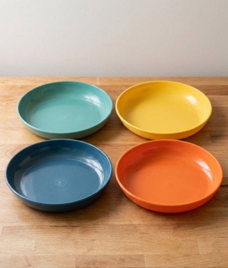 صحون بلاستيك