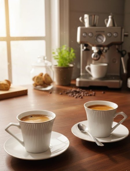 طقم لمحبي القهوة والإسبريسو