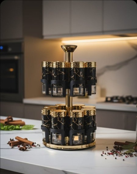 طقم بهارات دوّار