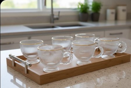 طقم شاي ١٢ كاسة