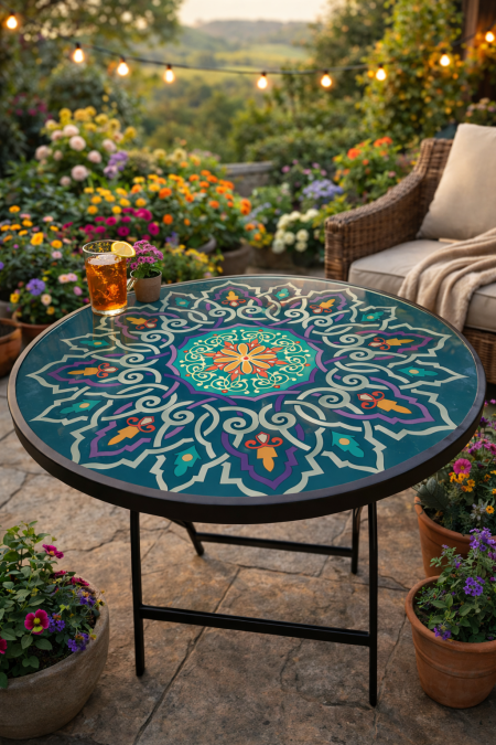 طاوله خارجيه