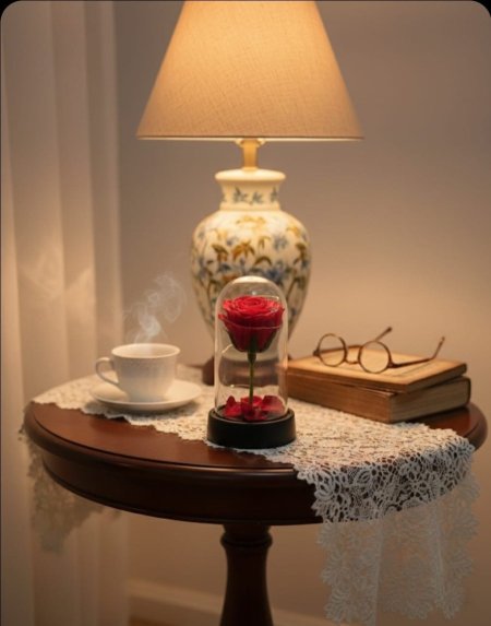 باقه الورد المضيئه