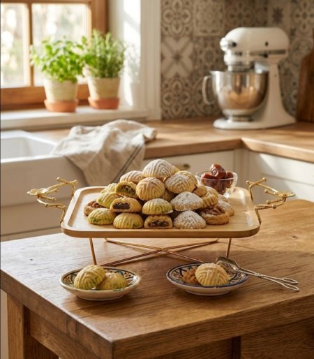 مضيفة حلويات