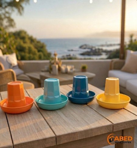 كاسات وصحون بلاستيك