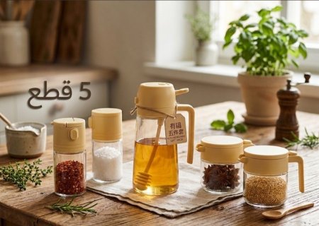 طقم توابل 5 قطع